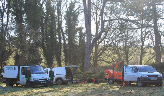 The team at Landcare Trees and Fencing